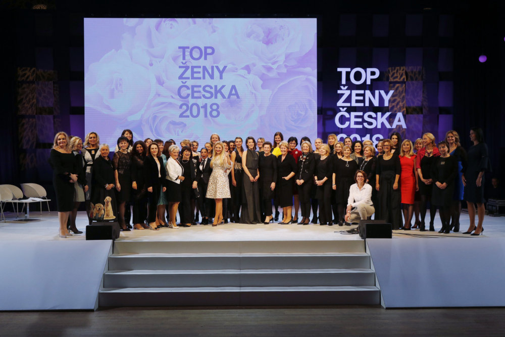 Top Ženy 2018 - skupinová fotka